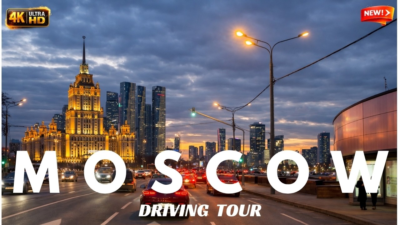 MOSCOW EVENING VIBES 🌆🚘 | First Warm Days Are Here ☀️