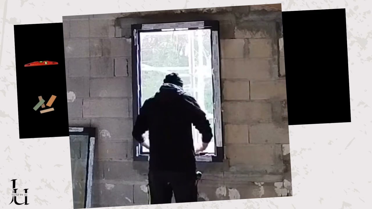 Pose en neuf d’une fenêtre PVC