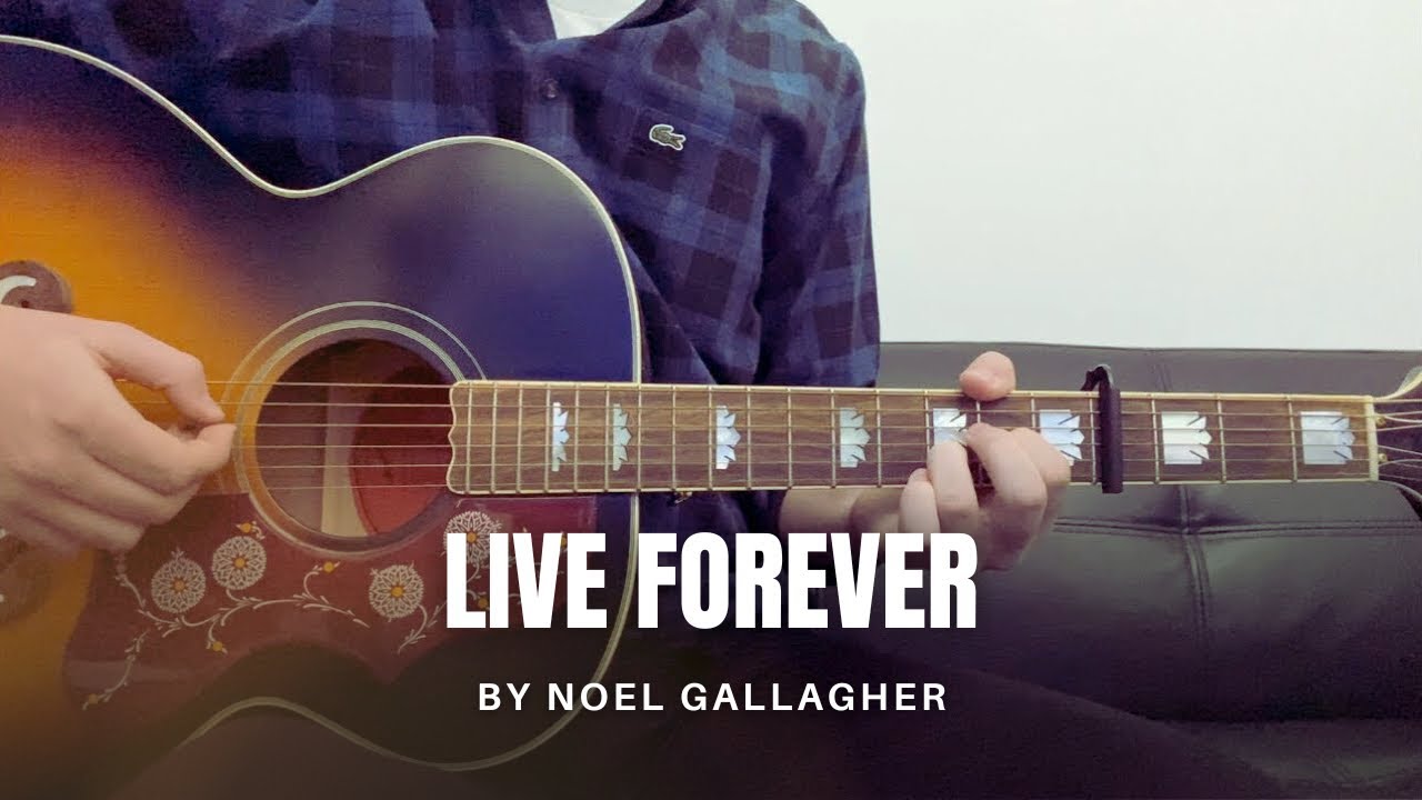 Noel Gallagher - Live Forever (cover)