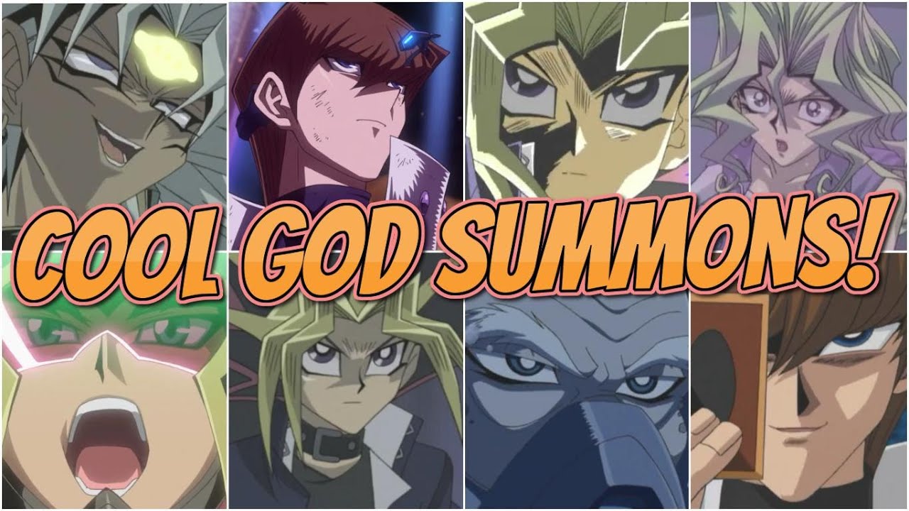 20 AWESOME GOD SUMMONS! (YGO Anime)