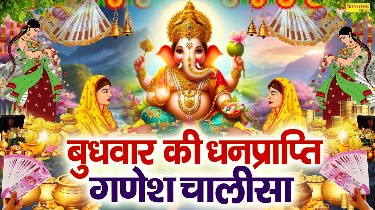 Live बुधवार Special :- श्री गणेश चालीसा - सुनने से सभी बिघ्न बाधायें दूर होंगी | Shri Ganesh Chalisa