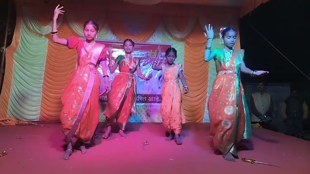 आम्ही शिवकन्या - सांस्कृतिक कार्यक्रम 2026 जि प प्रा शा भोसी ता कळमनुरी जि हिंगोली 