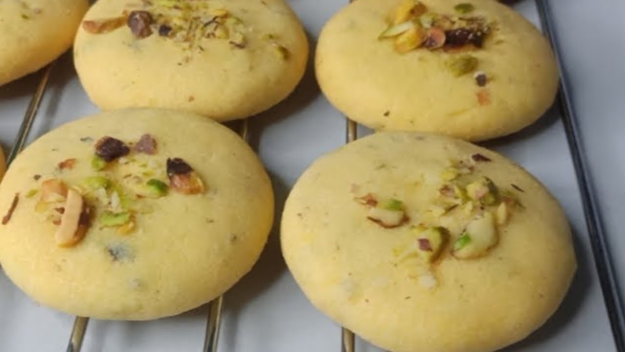 100% Bakery Style EGGLESS Pista Cookies| Butter Pista Cookies Recipe| How to make Pista Cookies