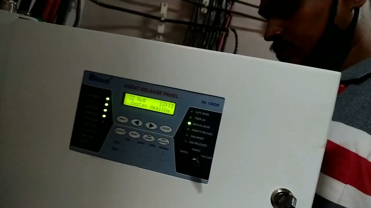 FM200 System Ravel Agent Release Panel | Fire Suppression system | RE 120GR Model