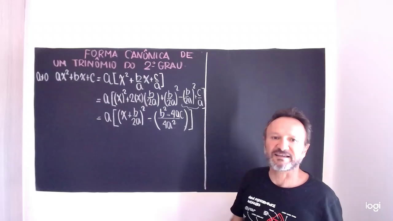 Forma canônica de um trinômio do 2 grau