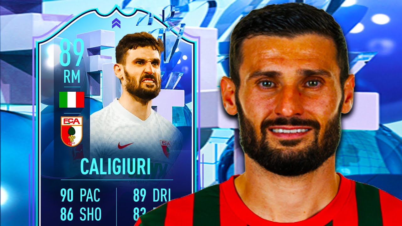 89 FANTASY FUT CALIGIURI PLAYER REVIEW - FIFA 22 ULTIMATE TEAM