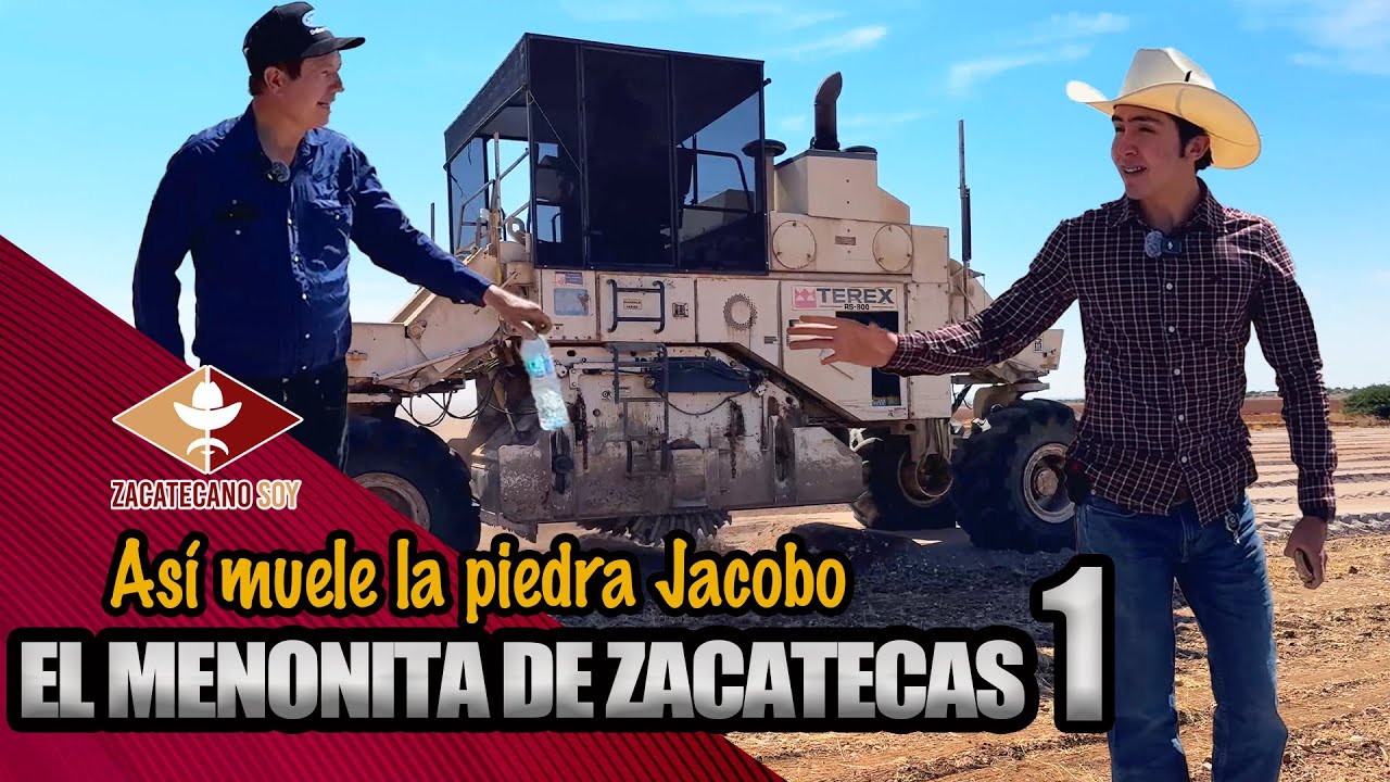 JACOBO Y SU MÁQUINA DE MOLIENDA trabajo rudo del campo