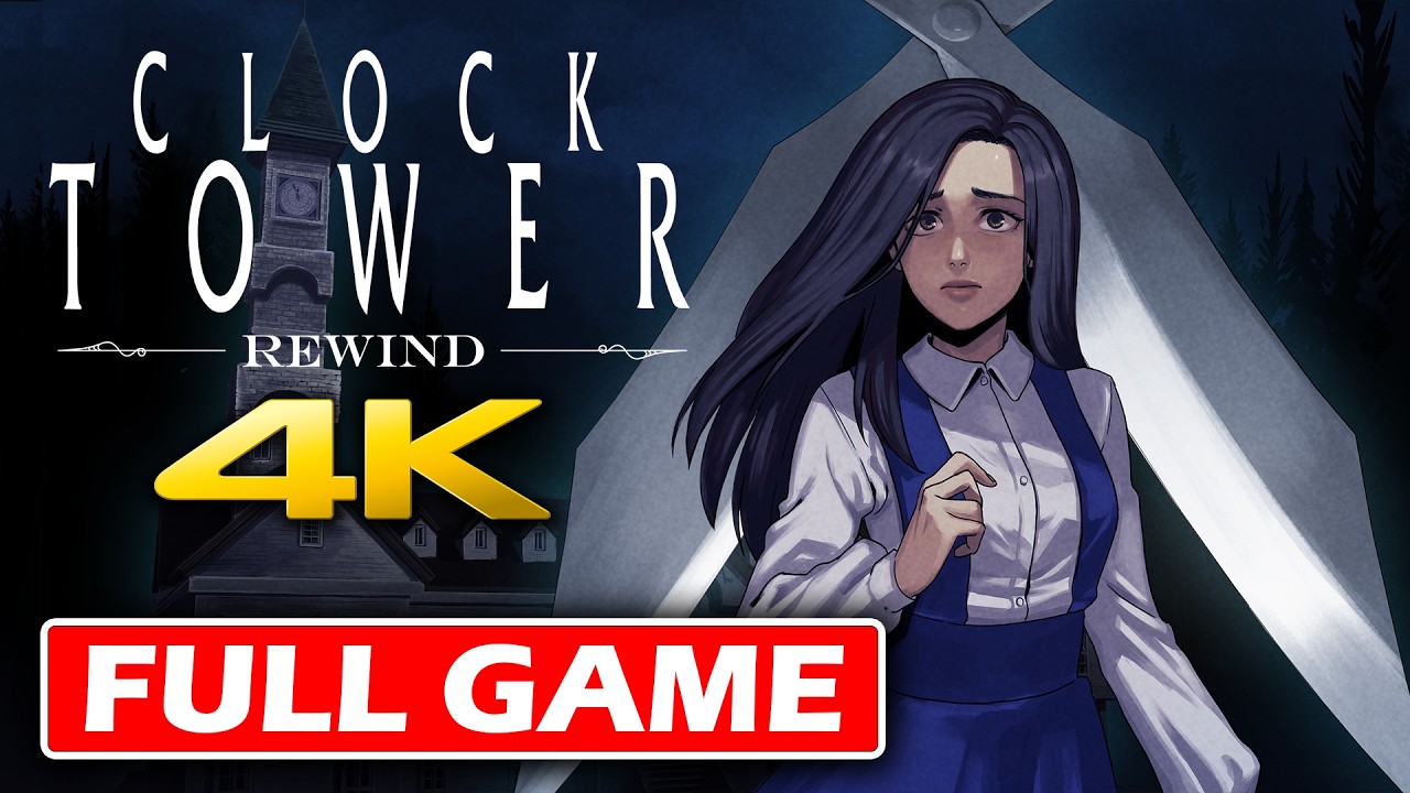 CLOCK TOWER REWIND (PS5) Gameplay Walkthrough FULL GAME - ENDING S (4K 60FPS) No Commentary