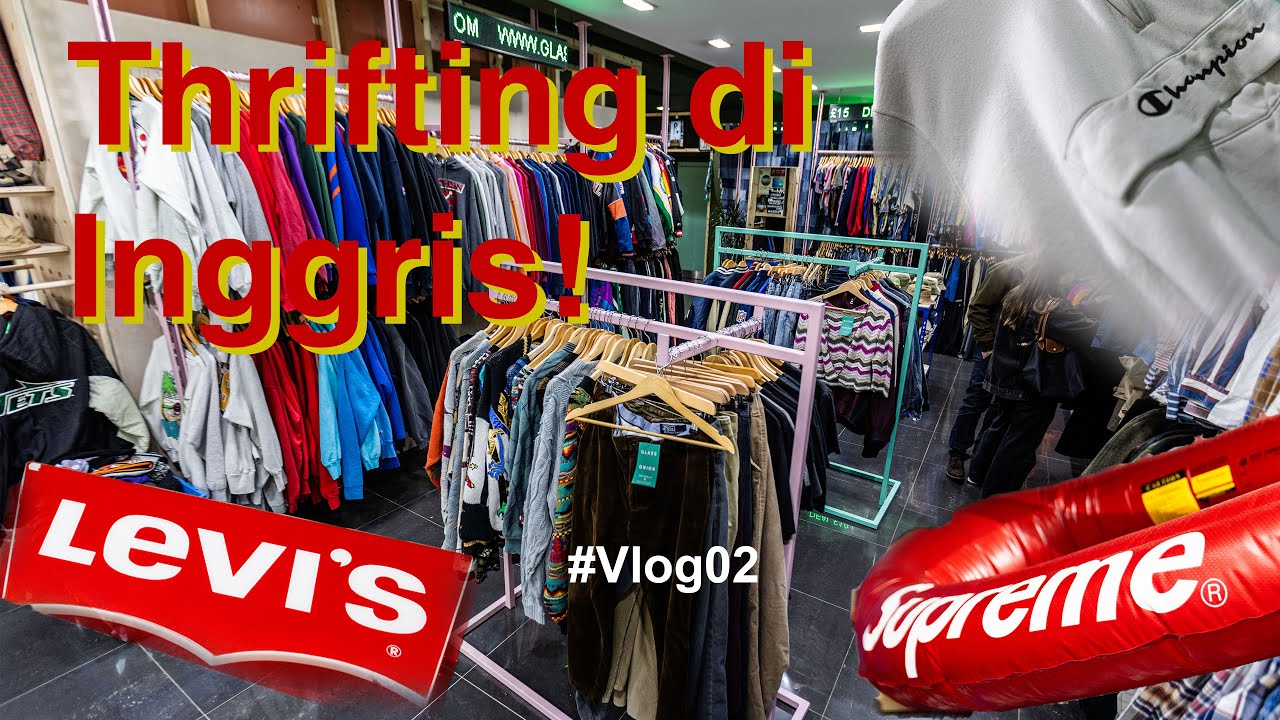 Thrifting Di Sheffield, Inggris | Vlog#02