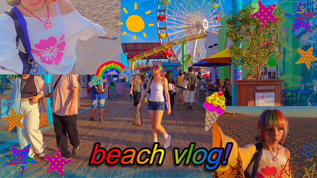 Пляжный видеоблог! 🌺 (+обновления из жизни)