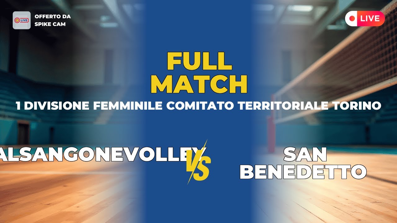 Valsangonevolley vs San Benedetto | 1 Divisione Femminile Comitato Territoriale Torino