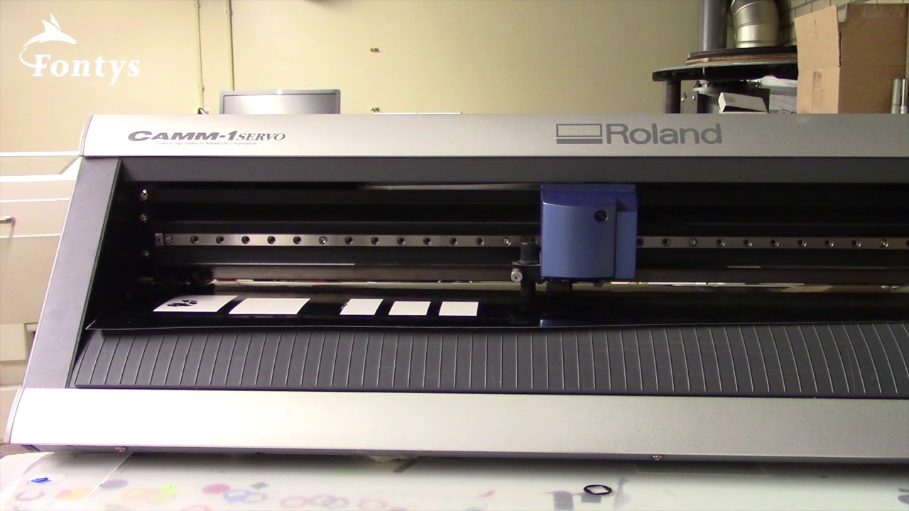 Roland GX 24 instruction video EasySignPro V1