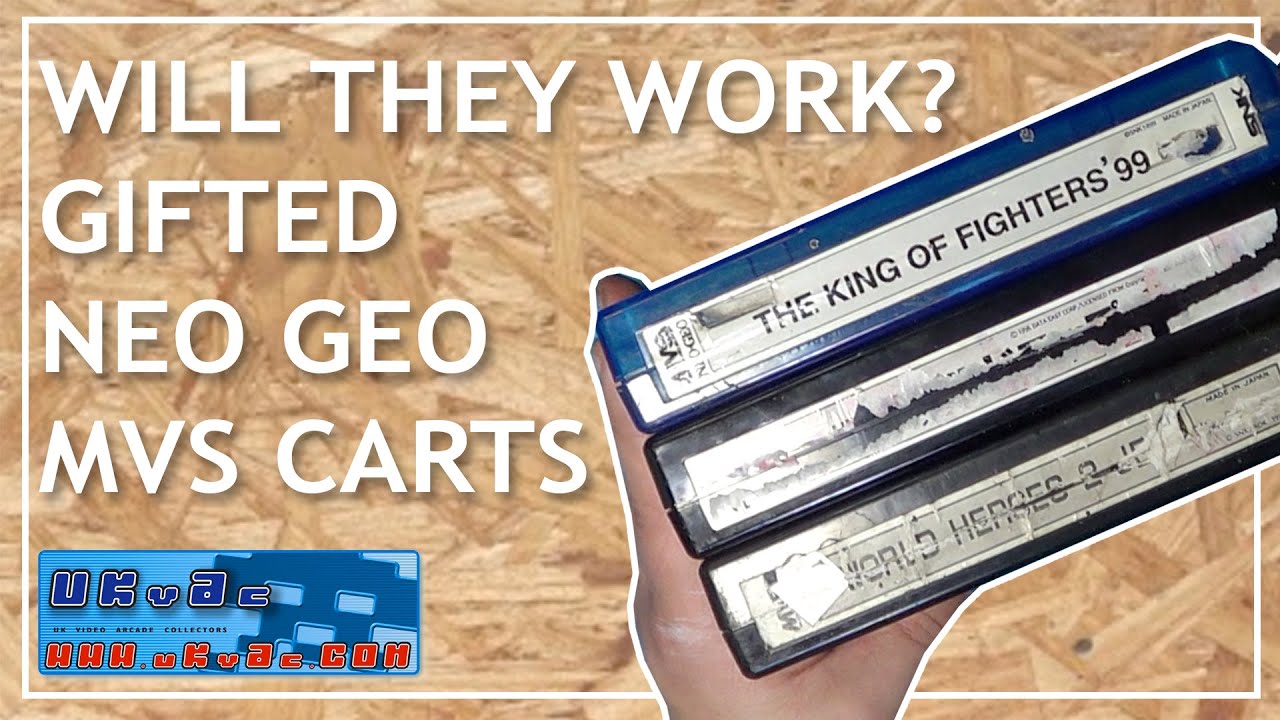 Neo Geo MVS Carts from UKVaC Member Will They Work? Arcade Repair