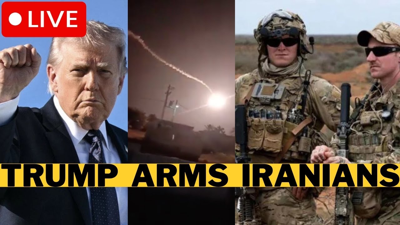 🚨 LIVE: Iranians Help Rescue Second U.S. Pilot - IRGC Humiliated - Trump Arms People In Iran