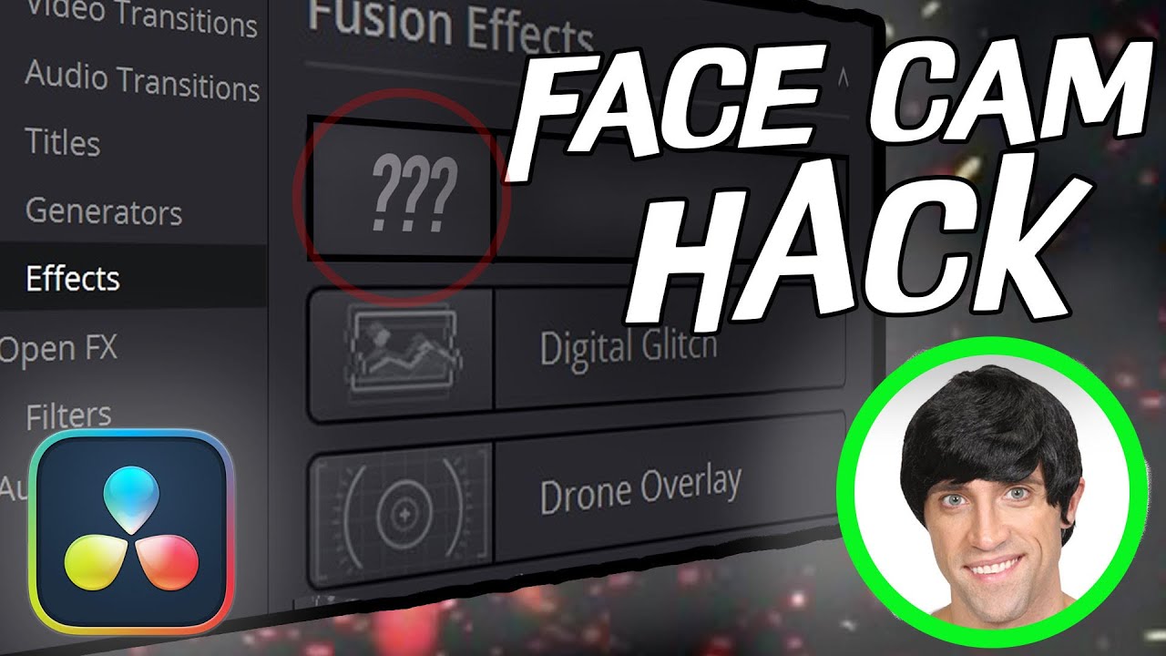 EASY Way to Add a FACE CAM to Your Video... DaVinci Resolve
