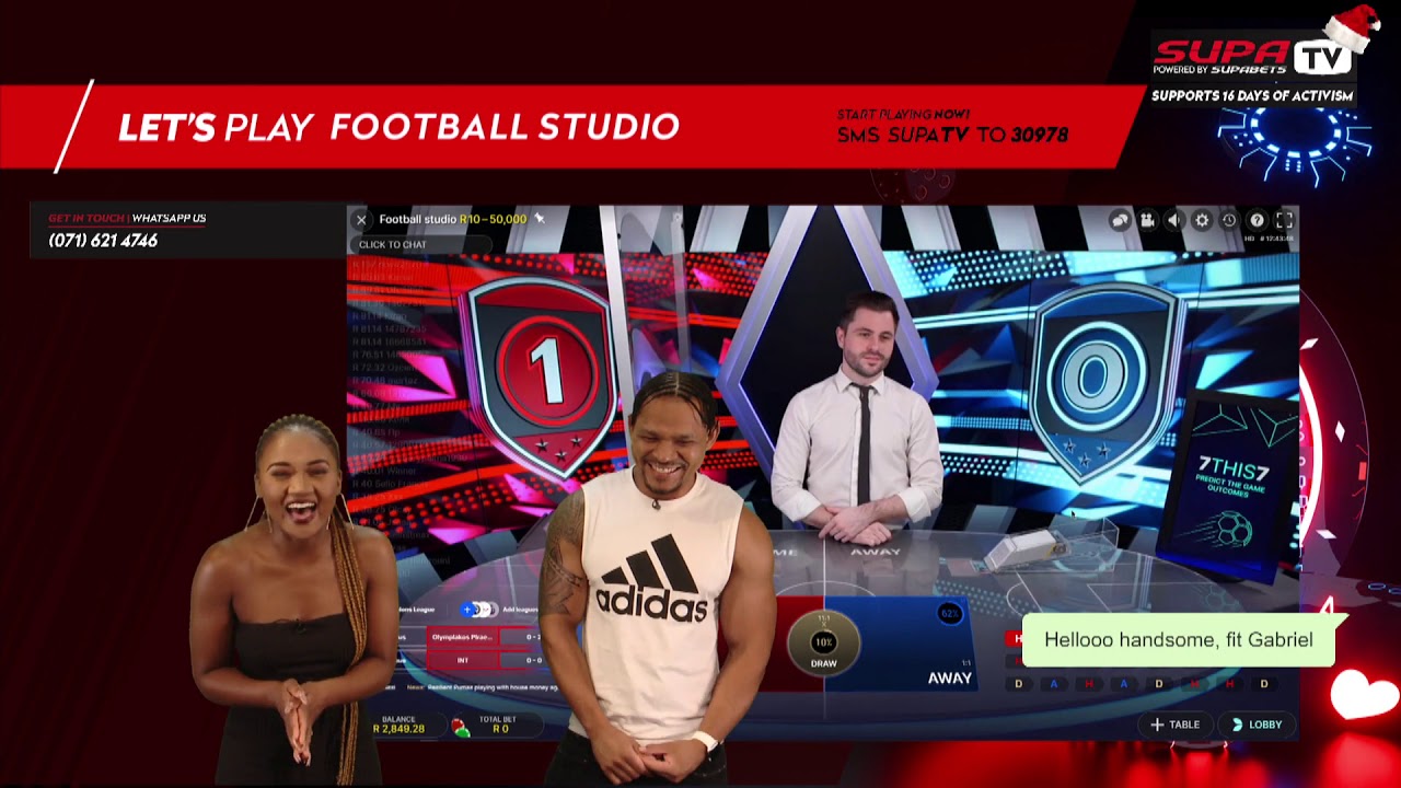 Tumi Plays Football Studio with our studio guest Gabriel Mosala.