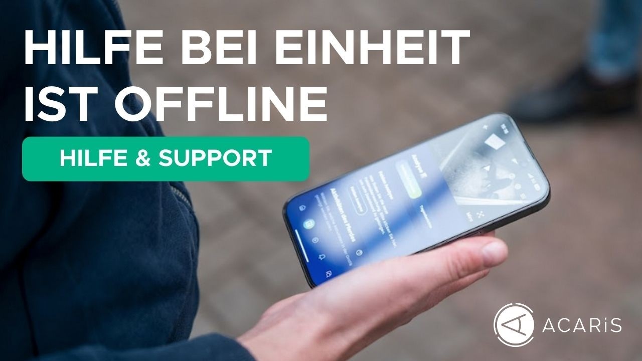 Einheit offline – Was tun? | HORSE PROTECTOR