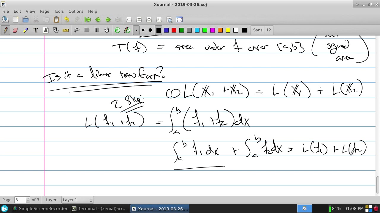 Linear Transforms - Definition and Examples, Section 4.1