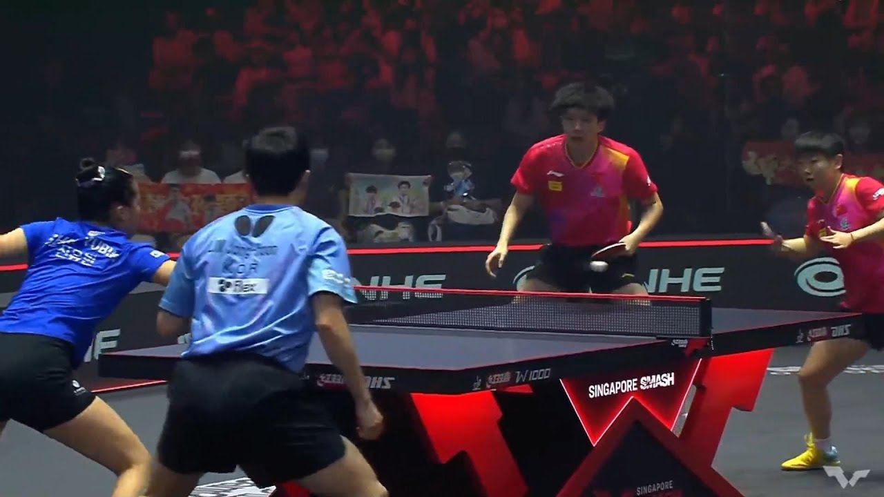 SUN YINGSHA, WANG CHUQIN vs SHIN YUBIN, LIM JONGHOON - MIXED DOUBLES | FINAL - SINGAPORE SMASH 2024