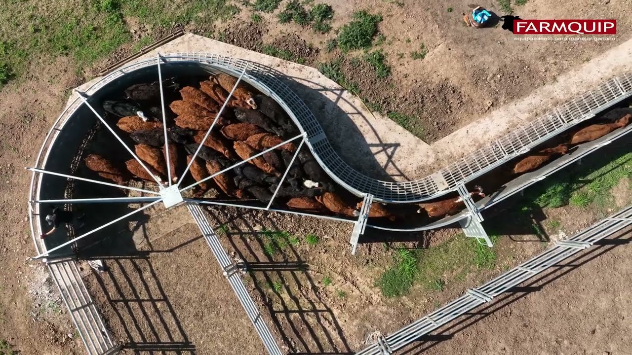 Armado de Corrales Farmquip con Postes Galvanizados
