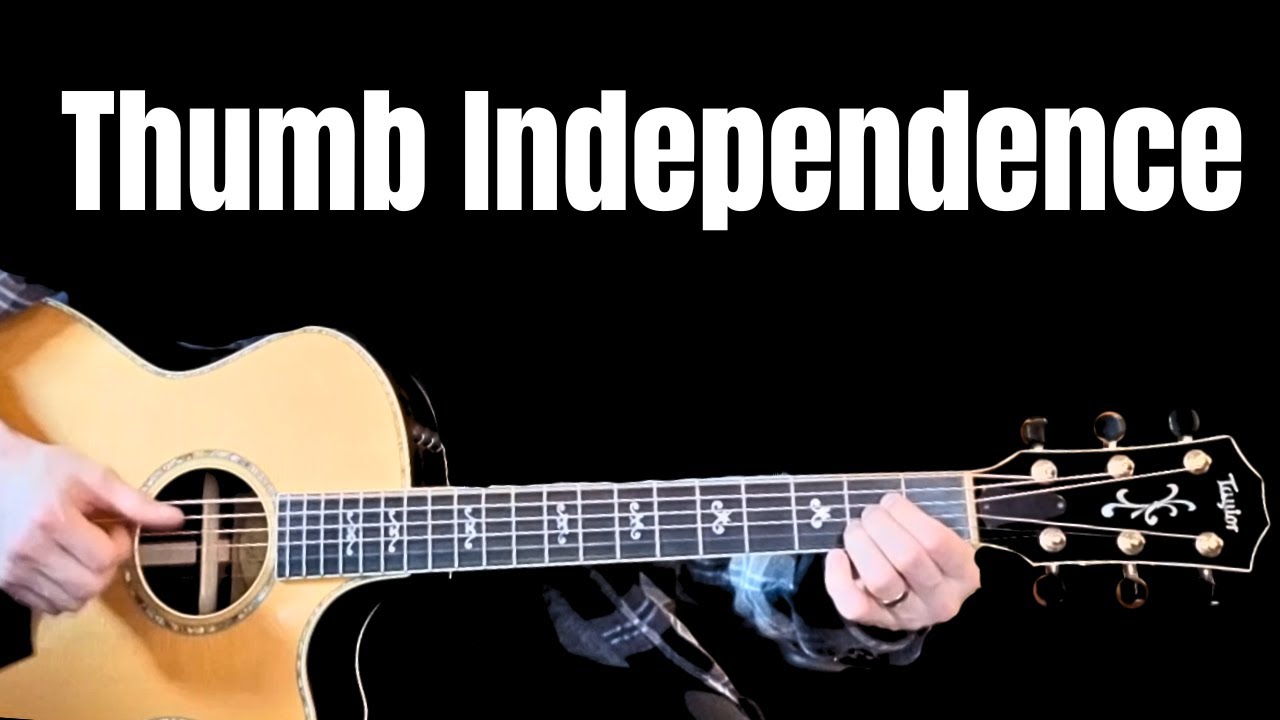 Thumb Independence Challenge (Most Players Fail This).. a guitar lesson