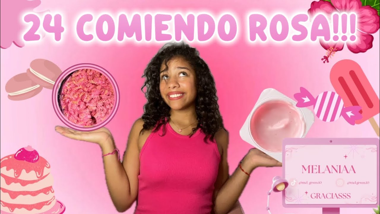 24 HORAS COMIENDO ROSA!!!
