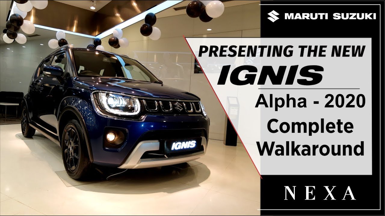 IGNIS 2020 BS6 Alpha - Interior & Exterior | Walkaround