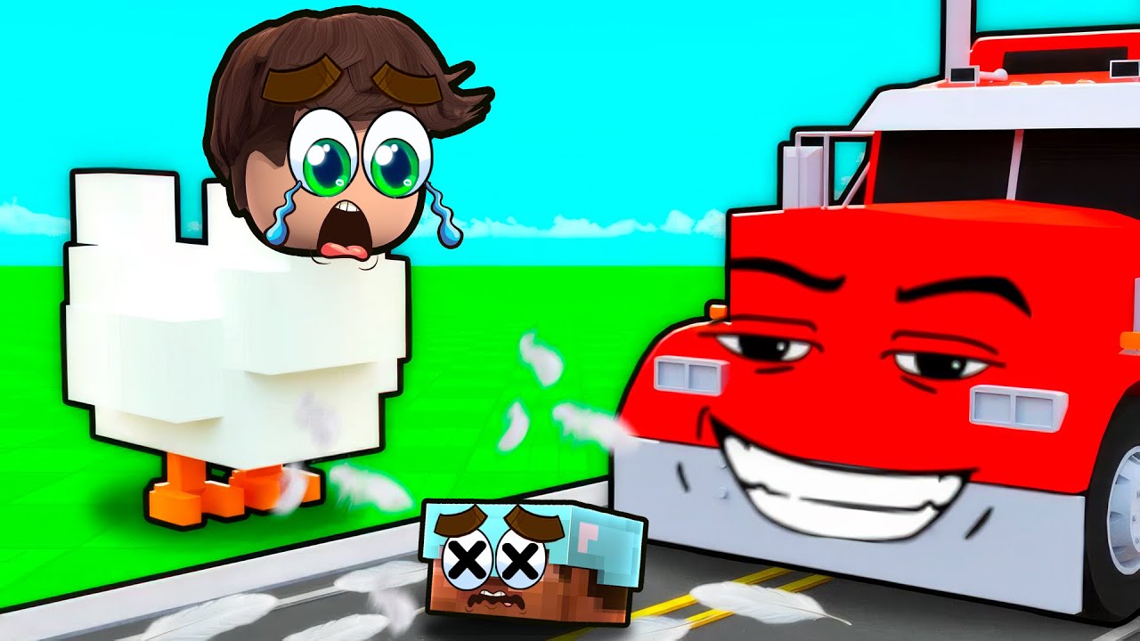 Oversteken Als Dieren in Roblox! 🦊🚦