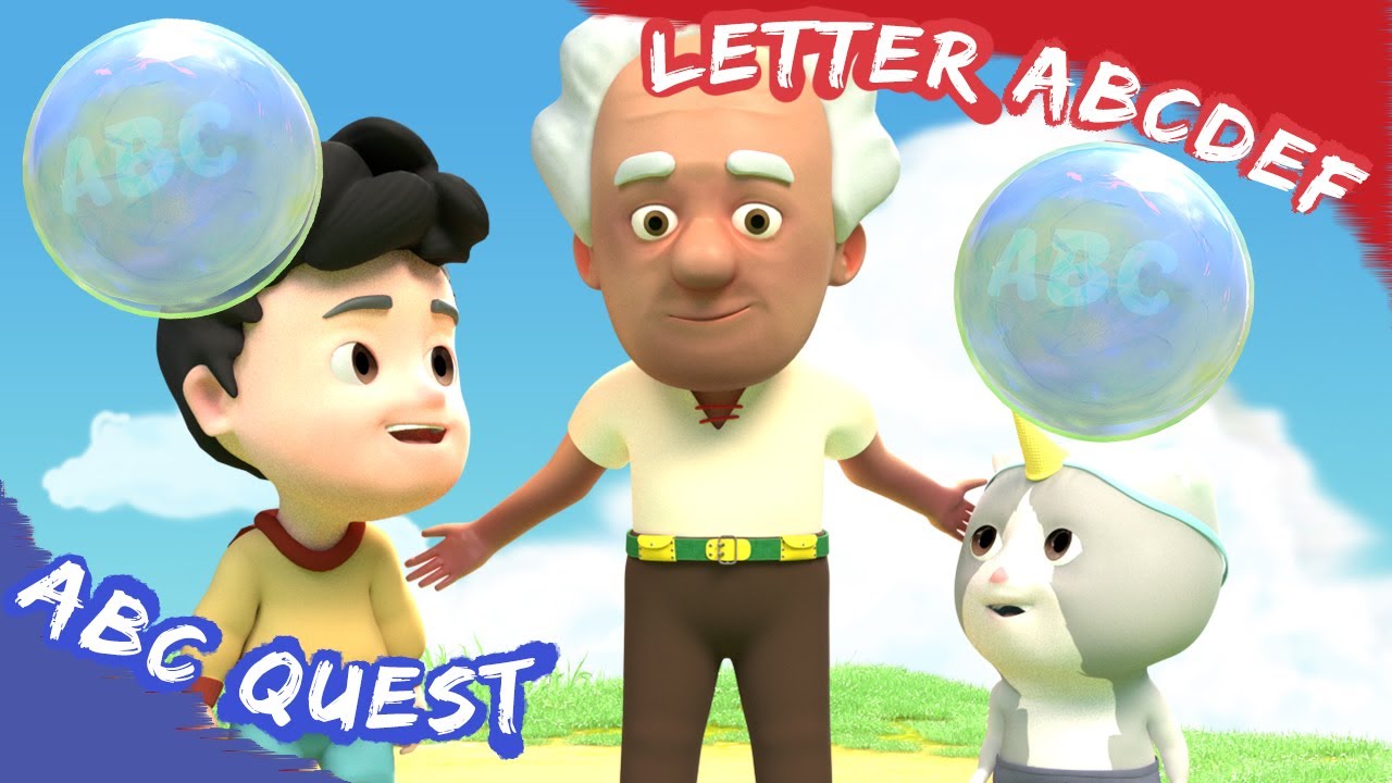 Funny Kids Cartoon Kinikuh   ABC Quest From A to F