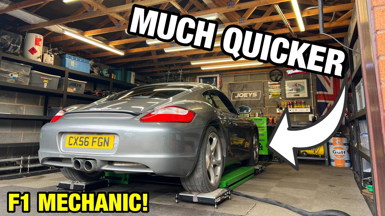 F1 MECHANIC MAKES MY CAYMAN FASTER | Nürburgring Preparation | 4K