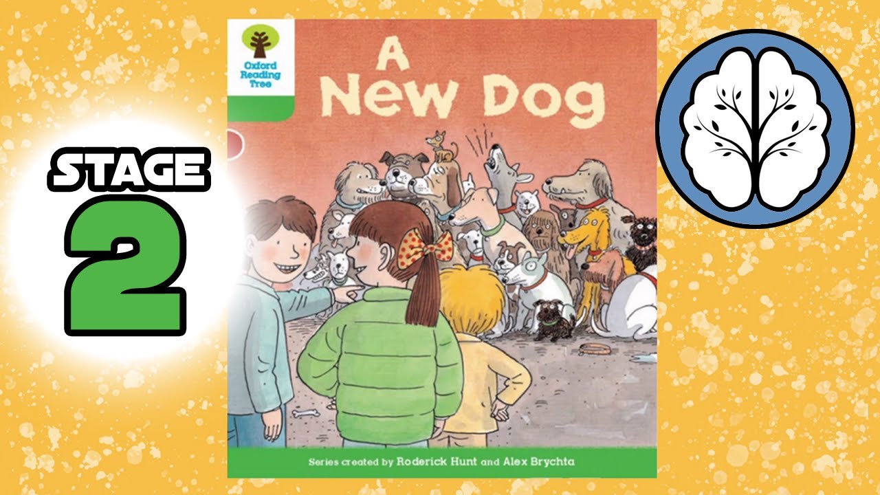 【リスニング上達】A new dog. Oxford reading tree (Stage 2)