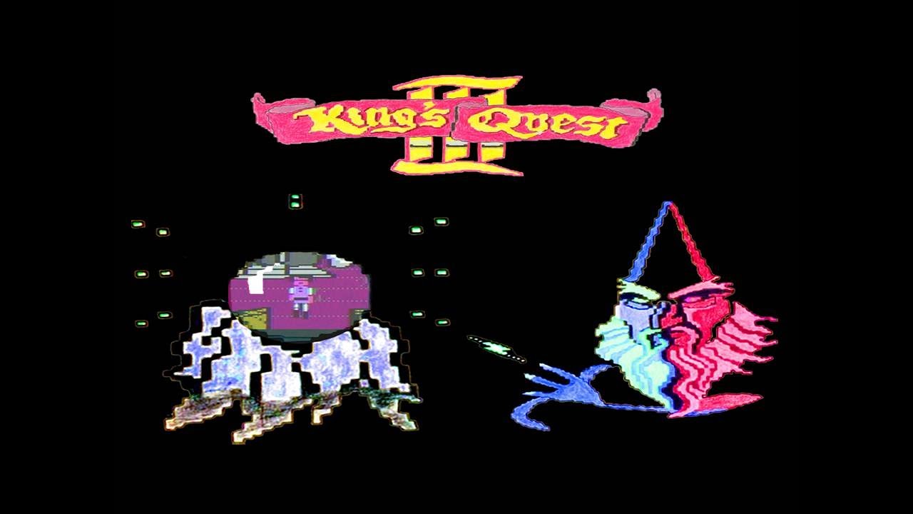 King's Quest 3 Sierra (IBM PCjr) - Wizard Punishments