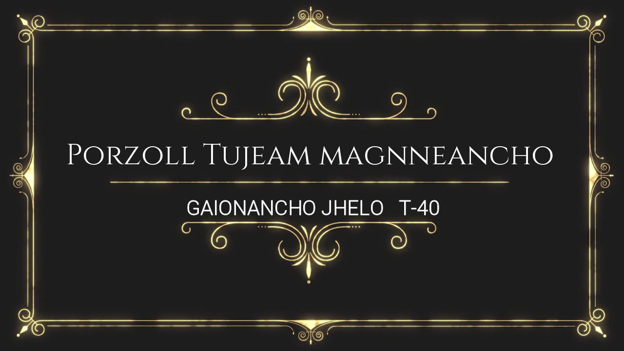 Porzoll Tujeam Magnneancho - Aaron Dias
