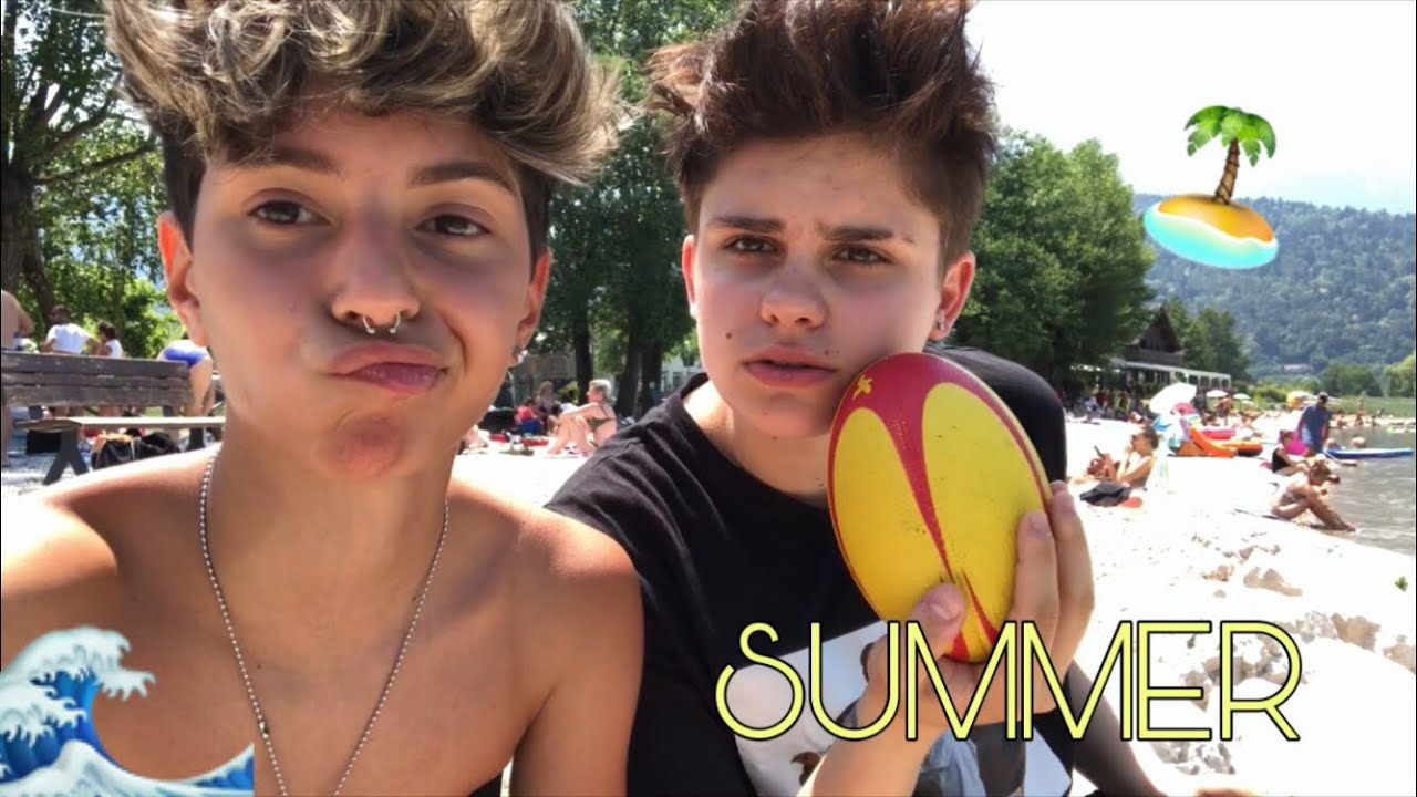 VLOG AL LAGO CON LEO *lesha* | Sasha