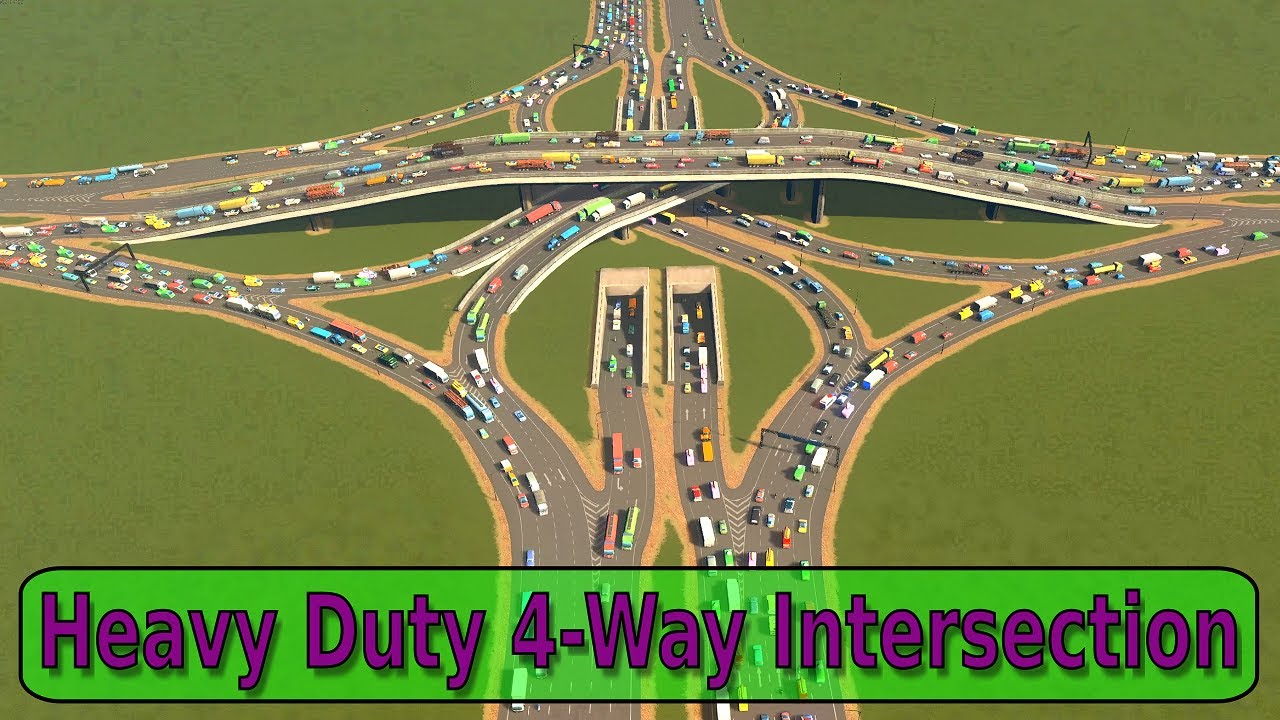 Heavy Duty 4-Way Interchange