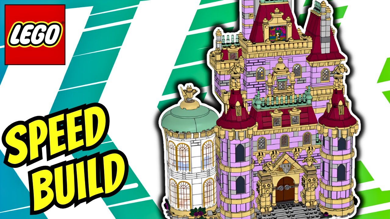 LEGO Beauty and the Beast Castle 43263 | Speed Build