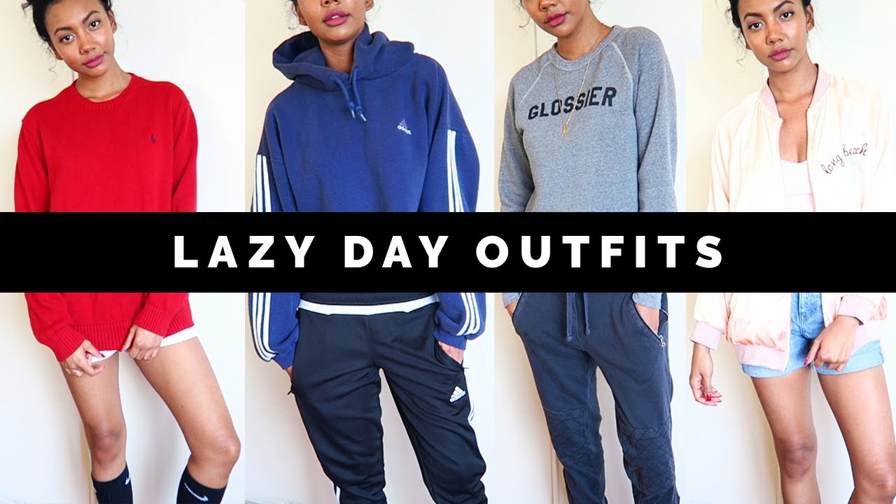 LAZY DAY OUTFITS LOOKBOOK | Asia Jackson