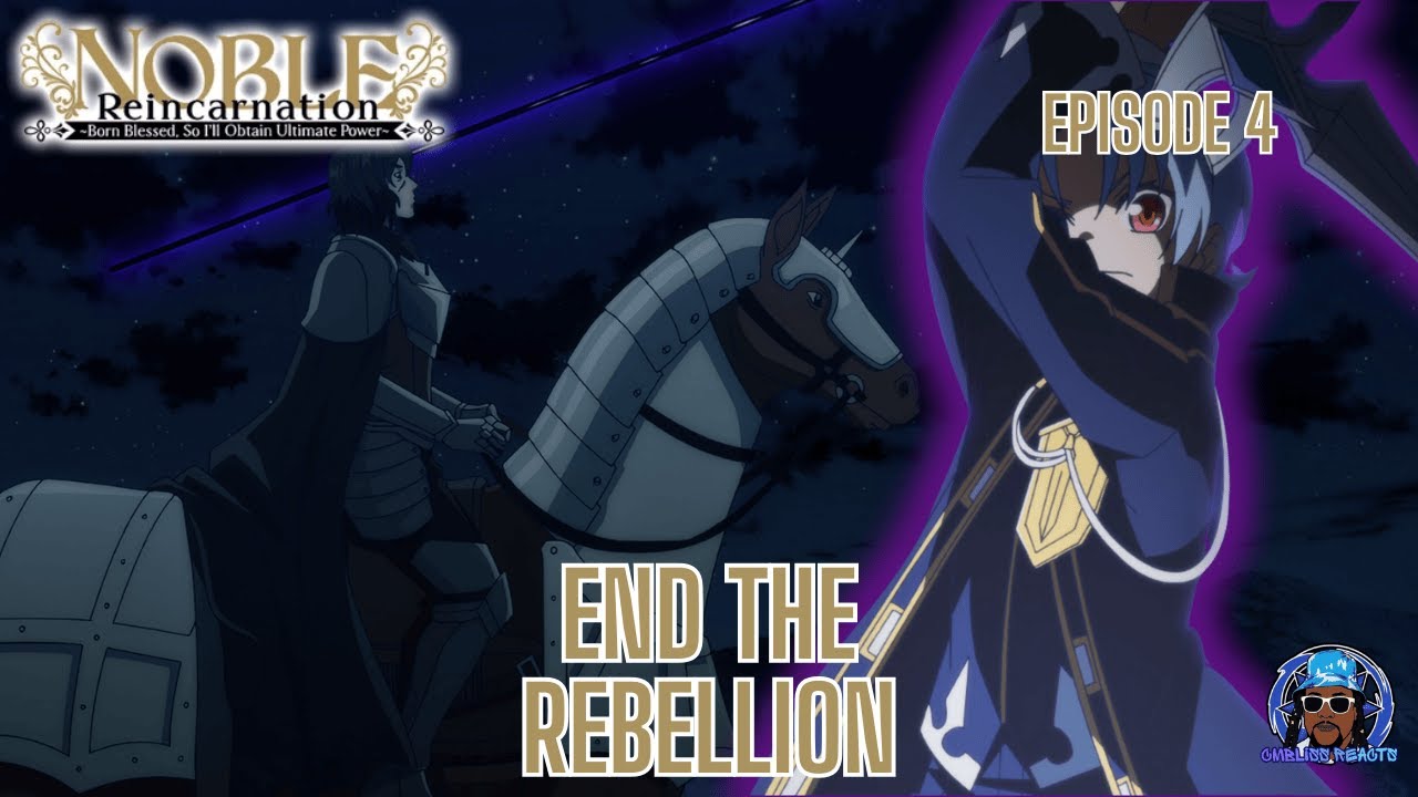 Noble Reincarnation EP 4 REACTION #NobleReincarnation #animereaction