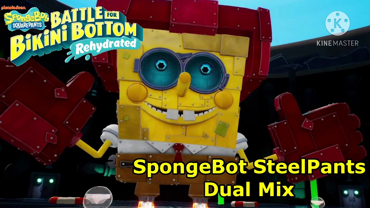 Battle for Bikini Bottom, SpongeBot SteelPants Dual Mix.