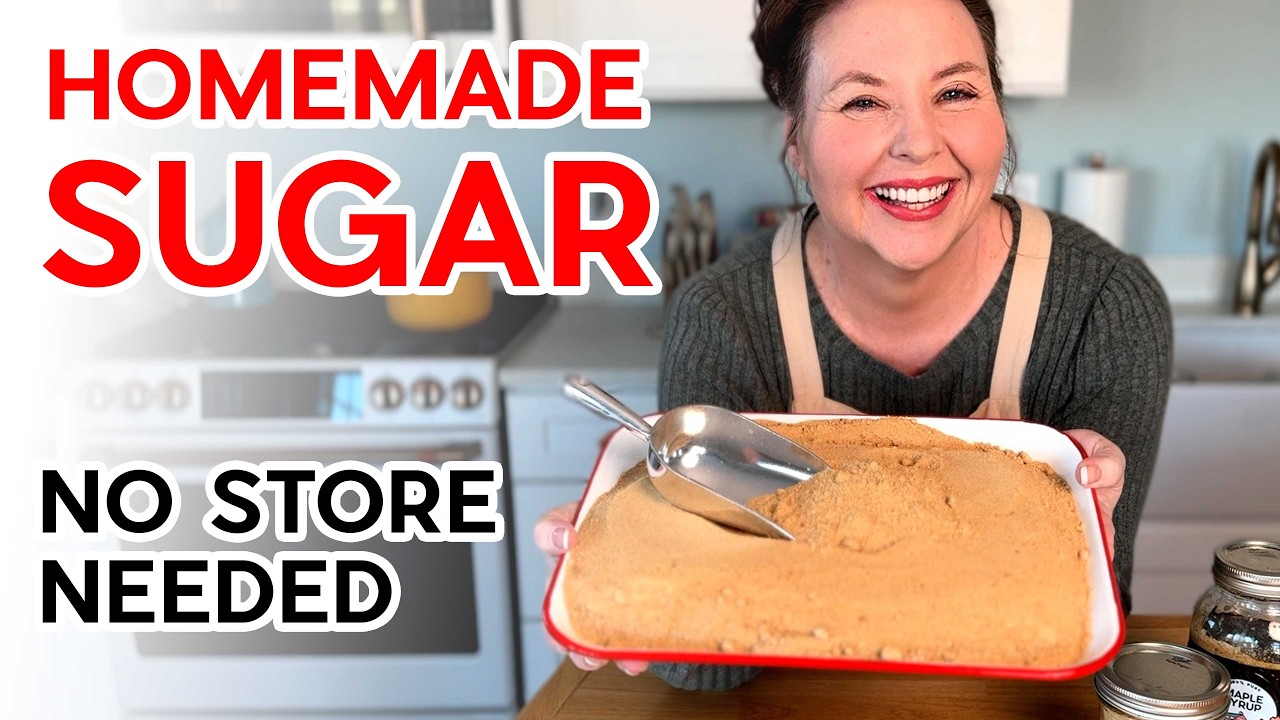 How to Make Maple SUGAR at Home!