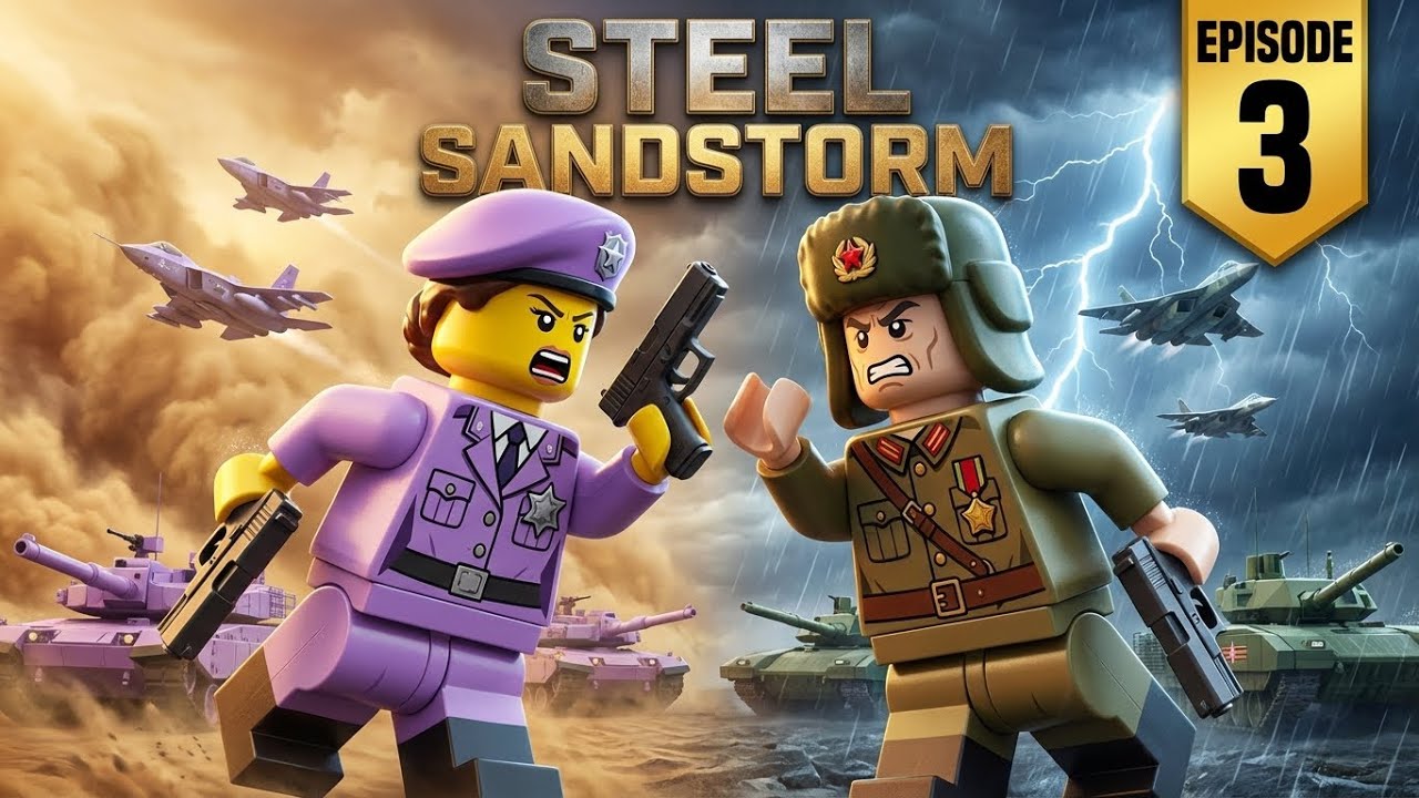 Steel Sandstorm Episode 3 | LEGO War Animation