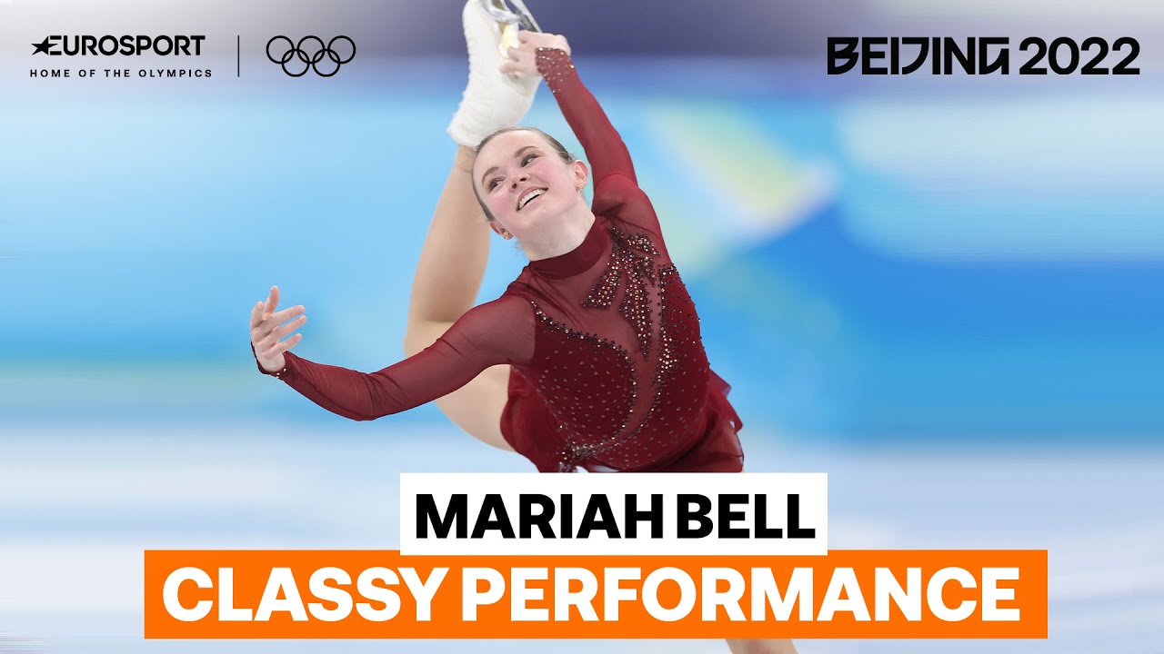 HALLELUJAH! Mariah Bell with a classy performance! | 2022 Winter Olympics