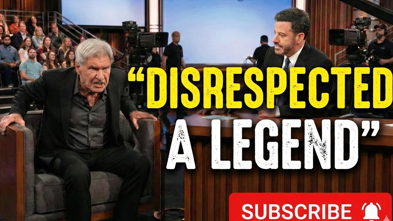 Harrison Ford Walks Off Jimmy Kimmel Live as Jimmy Kimmel Crosses the Line