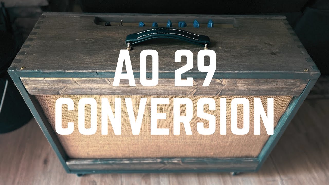 Amp from Hammond Organ Conversion