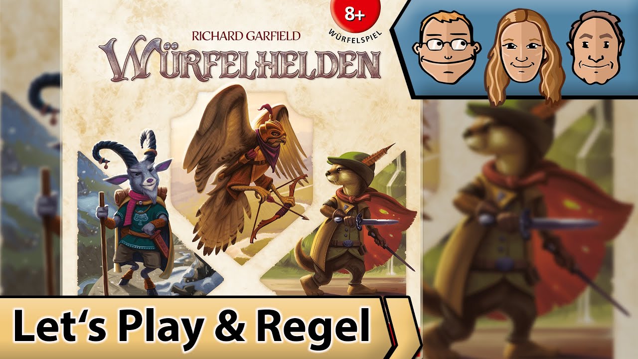 Würfelhelden Let's Play – Richard Garfield – Brettspiele – Regel