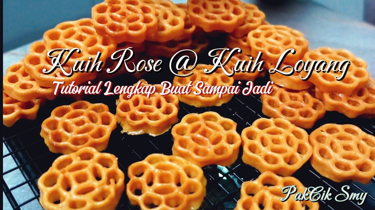 Resepi Kuih Rose @ Kuih Loyang Kita Buat Sampai Jadi!!!😊😊😊 HoneyComb
