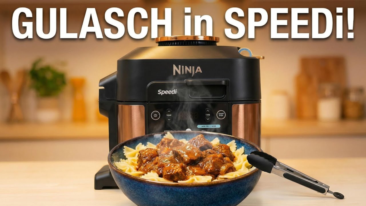 Du wirst NIE WIEDER Gulasch anders kochen! 🤯 Ninja Speedi Trick!