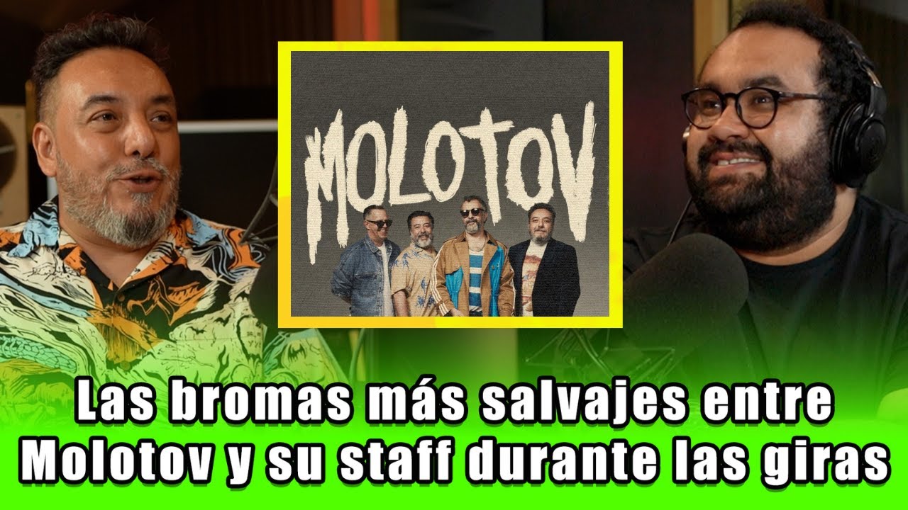 Las bromas más salvajes entre Molotov y su staff durante las giras | Paco Ayala (Molotov)