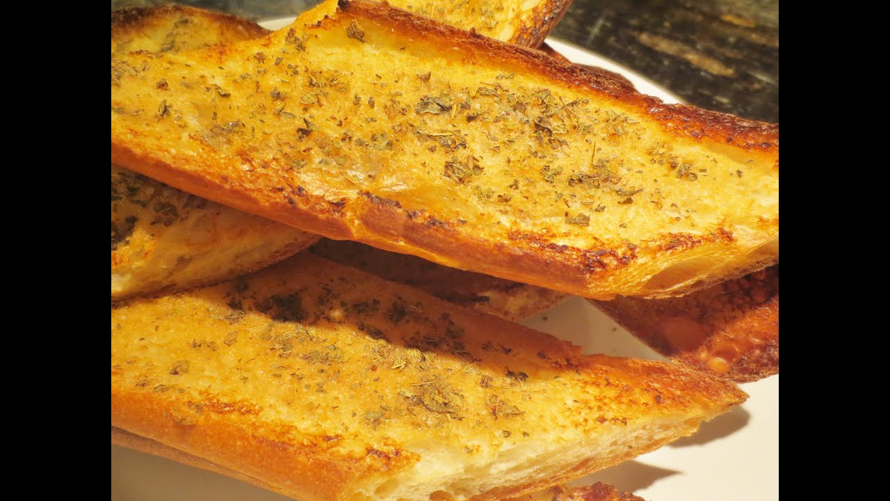 Low Fat Vegan No Oil Garlic Bread from Dr. McDougall