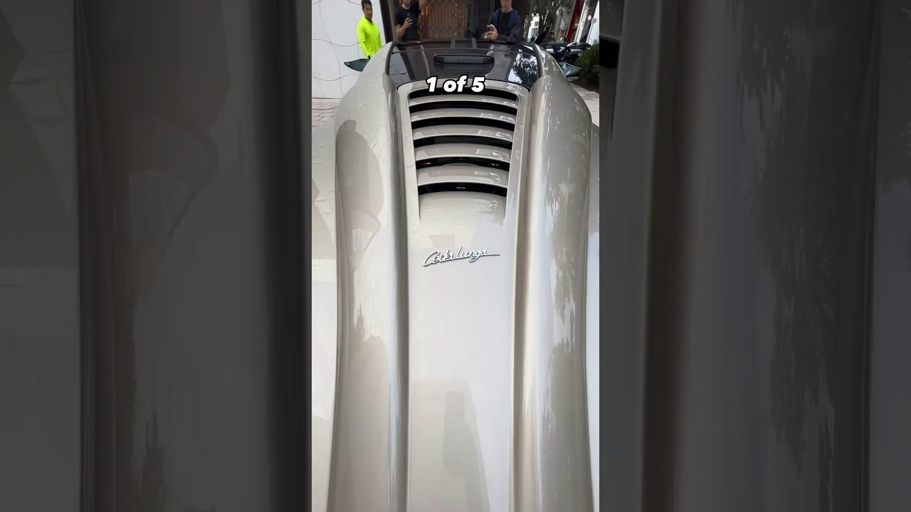 Experience the exclusive Pagani Codalunga, one of only 5 in the world, at the Miami Concours!
